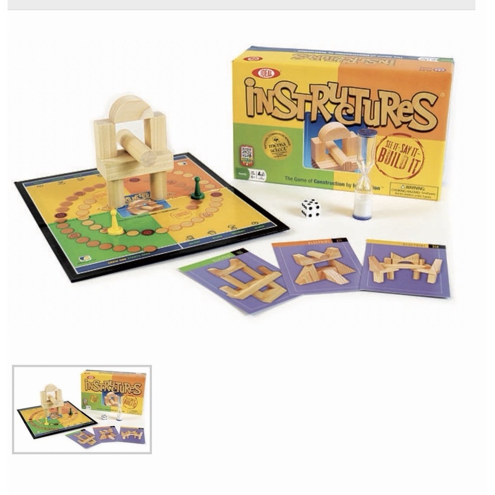 Instructures Game of Construction by‎ Instruction by Fundex Mensa Building Game